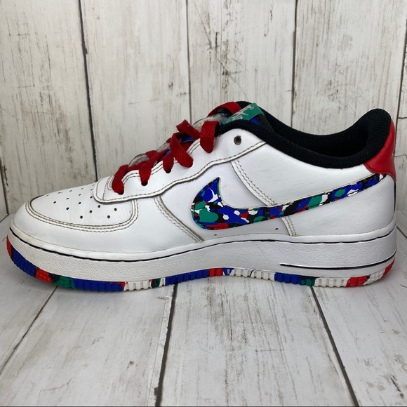 nike air force melted crayon men's